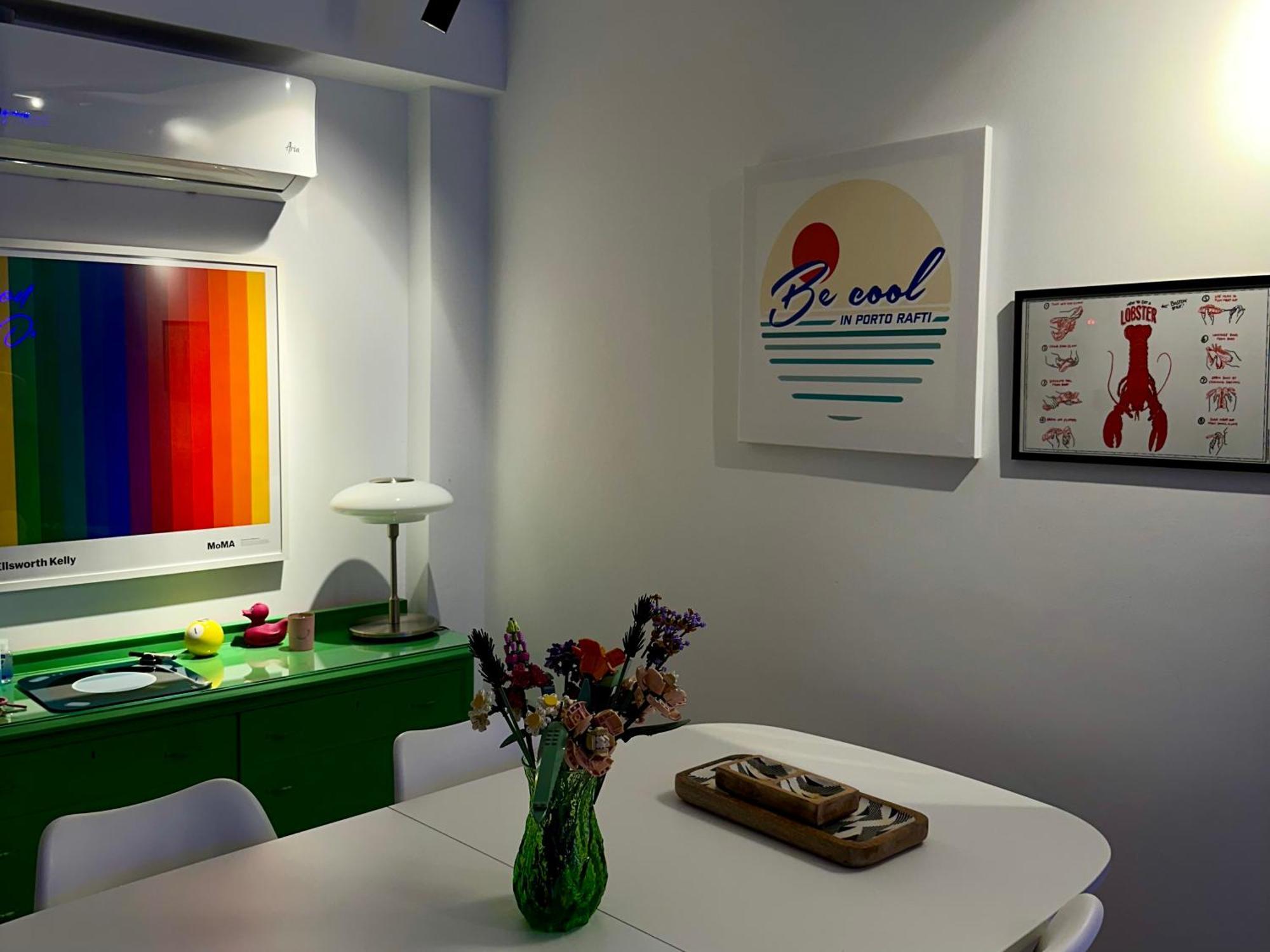 Becool Apartment Pórto Ráfti Dış mekan fotoğraf