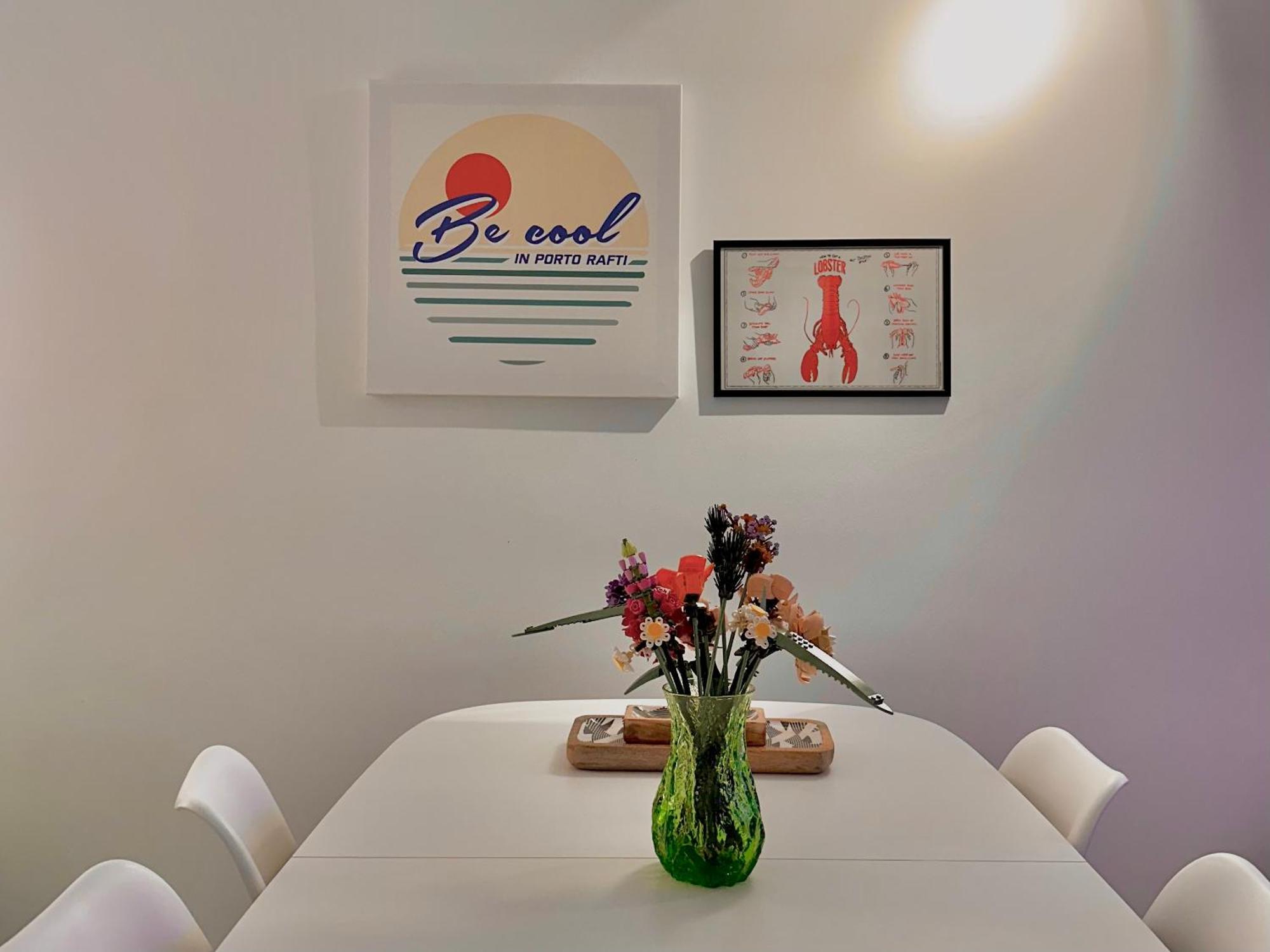 Becool Apartment Pórto Ráfti Dış mekan fotoğraf